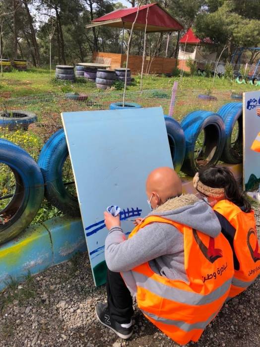 مبادرة وطن ومحاربى مرضى السرطان يحتفلون بمئوية الدوله الأردنية_ صور