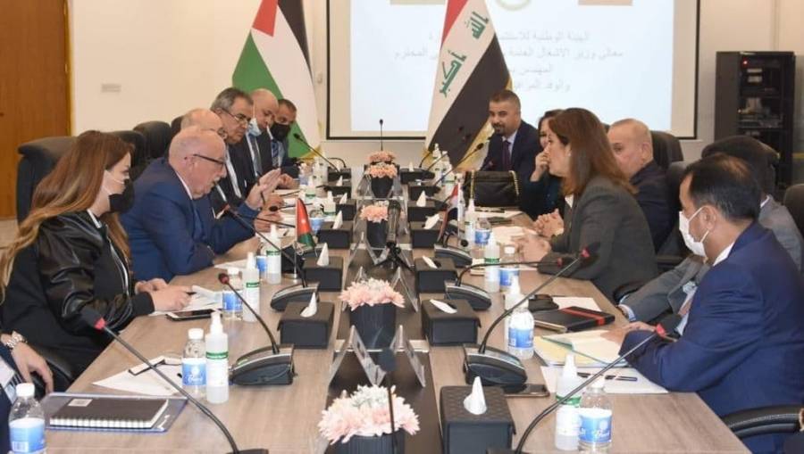الوفد الأردني الزائر لبغداد يبحث مع عدد من الوزراء العراقيين التعاون في عدة مجالات