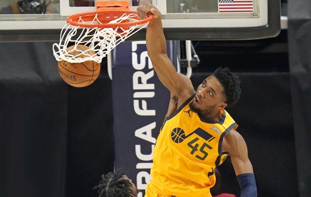 Jazz use threepoint barrage to beat Hornets, Wizards beat Lakers in overtime