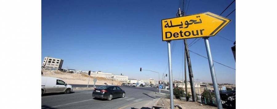 تحويلات مرورية على اتوستراد عمان الزرقاء