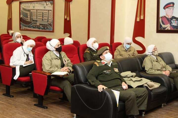 ورشة  لتبريد جسم حديثي الولادة بمستشفى الملكة رانيا العبدالله....صور