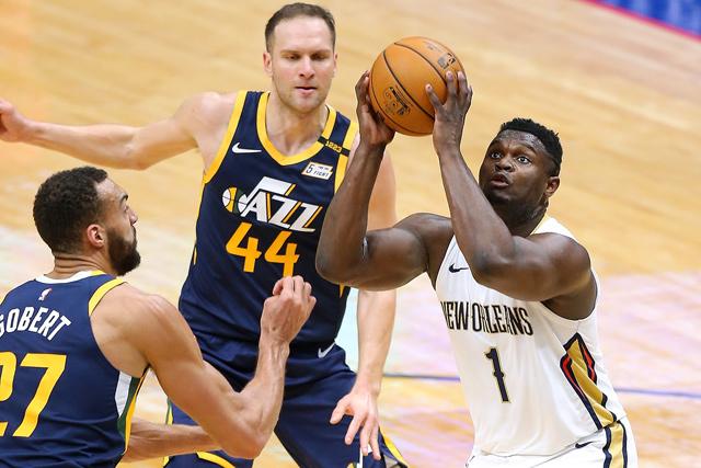 Zion dominant as Pelicans upset Jazz, Sixers bounce back