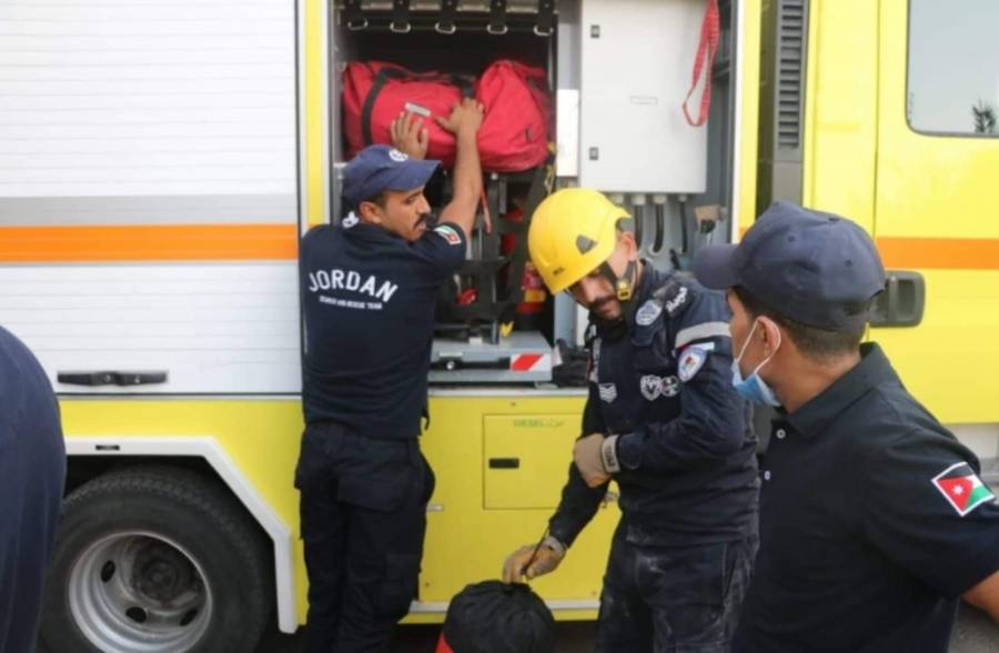 الدفاع المدني يتعامل مع حوادث اطفاء وانقاذ و 1666 حالة إسعافية