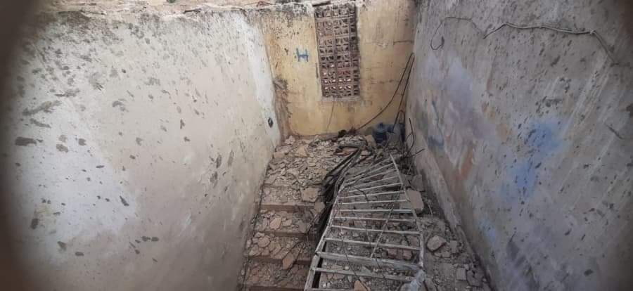 انهيار عمارة سكنية في عمان