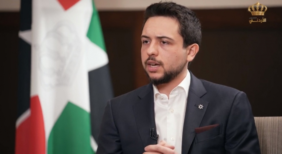 His majesty prince Hussain son of Abdullah II; spoke today in the memory of Jordanian army