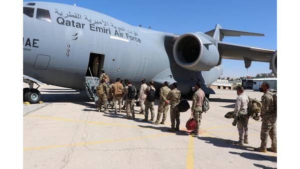 القوة الأردنية المشاركة في تمرين (الحارس المنيع 2021) تغادر إلى قطر