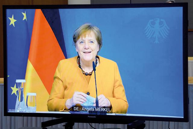 Merkel’s party slumps on COVID woes as German polls loom