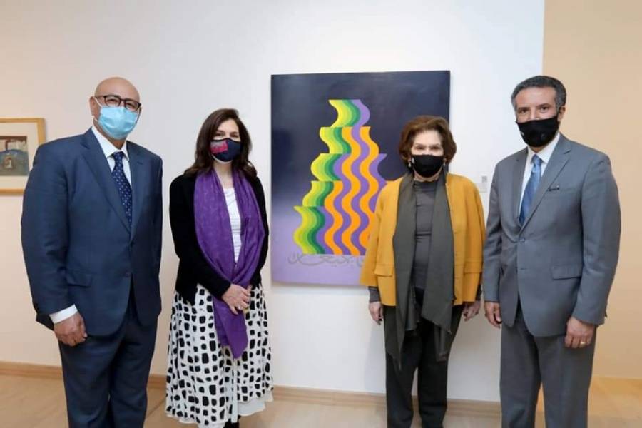 وزير السياحة والآثار يزور المتحف الوطني الأردني للفنون الجميلة