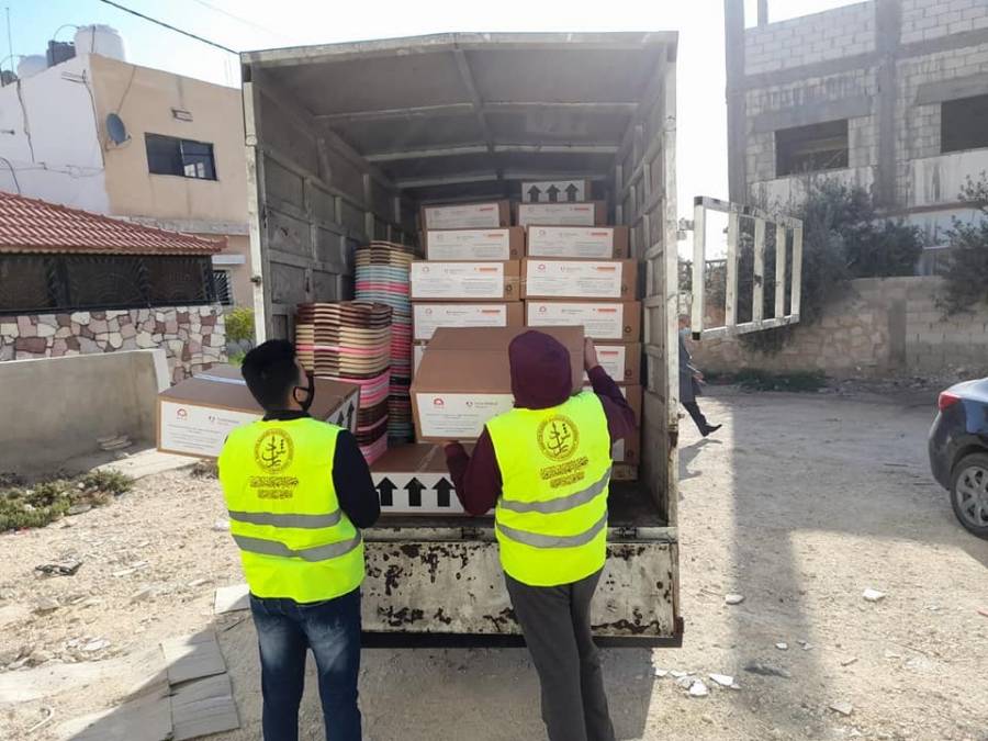 جمعية الشهيد راشد الزيود  تنهي حملة “دف الشتاء2 وتبدأ تحضيراتها لشهر رمضان