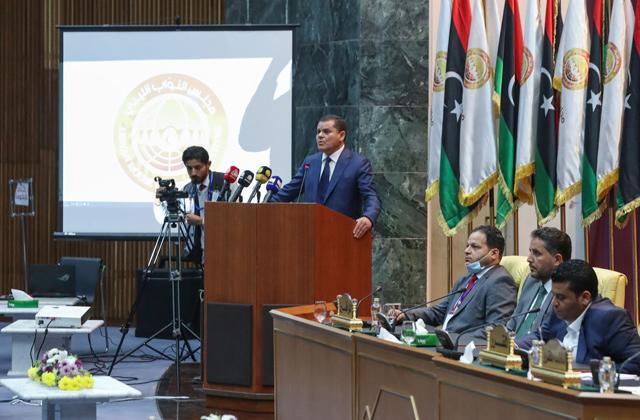 Libya PM urges parliament to back government