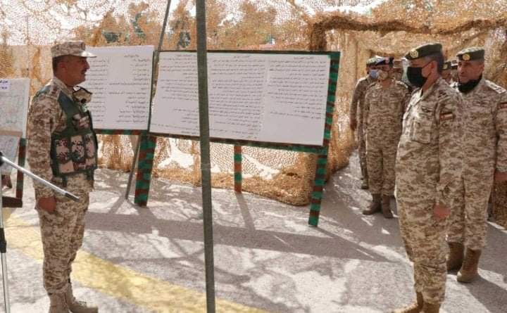 شديفات يتابع تمرين اتصالات في المنطقة العسكرية الشمالية