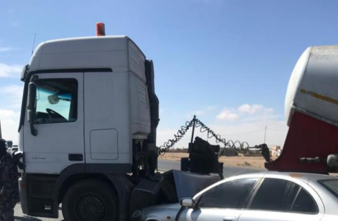 عاجل : وفاة و إصابتين جراء حادث تصادم ما بين تريلا و مركبة في محافظة المفرق