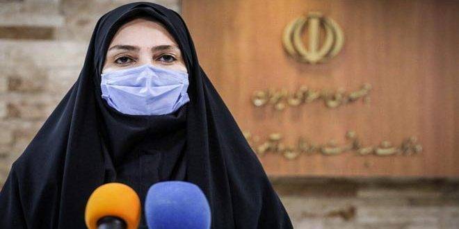 إيران تسجل 100وفاة و7980 إصابة جديدة بكورونا