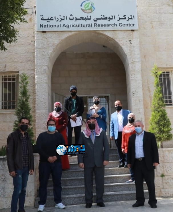 وفد من برنامج شبابنا قوة يزور البحوث الزراعية