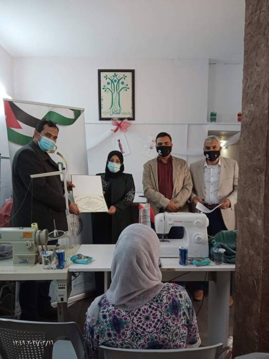 التكافل الخيرية||  تحتفل بتخريج كوكبة من متدربات الخياطة الأساسية