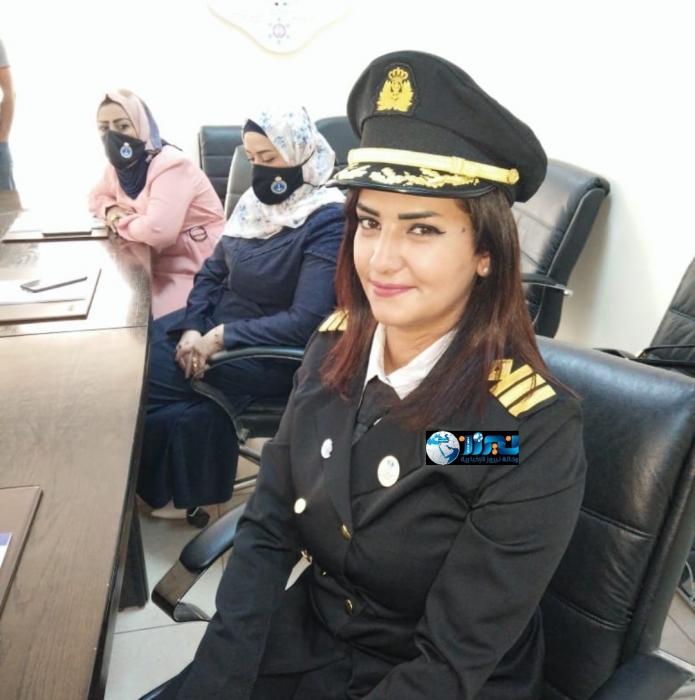 حنان أبو عثمان أول سيدة أردنية تقود كبرى السفن التجارية... فيديو .