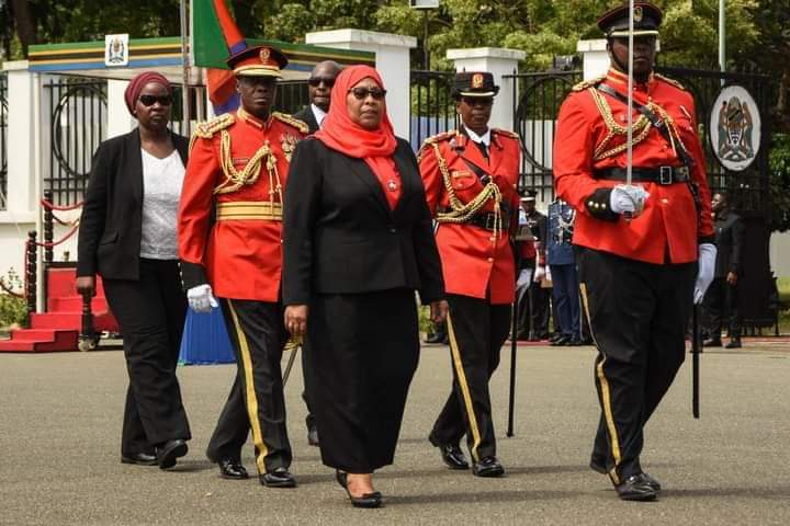سامية حسن صلوحي أول رئيسة مسلمة في تاريخ تنزانيا والقارة الأفريقية... صور