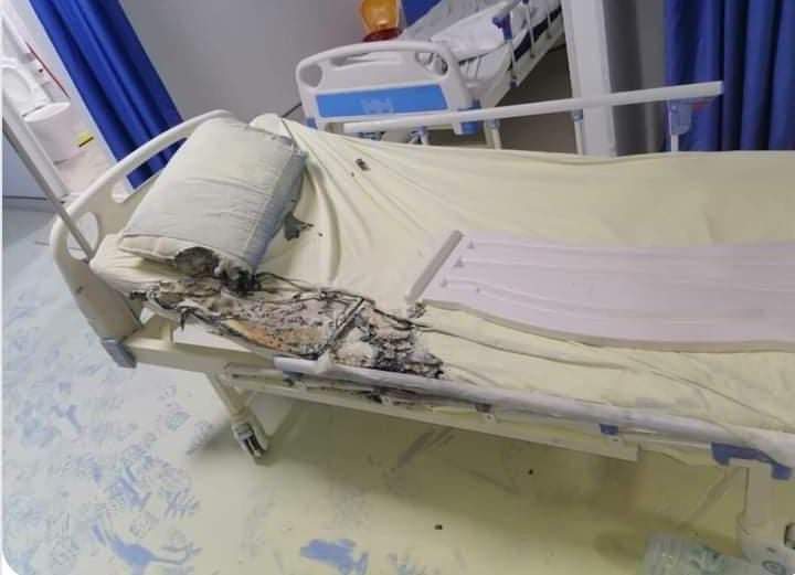 السيطرة على حريق محدود في المستشفى الميداني في اربدايدون