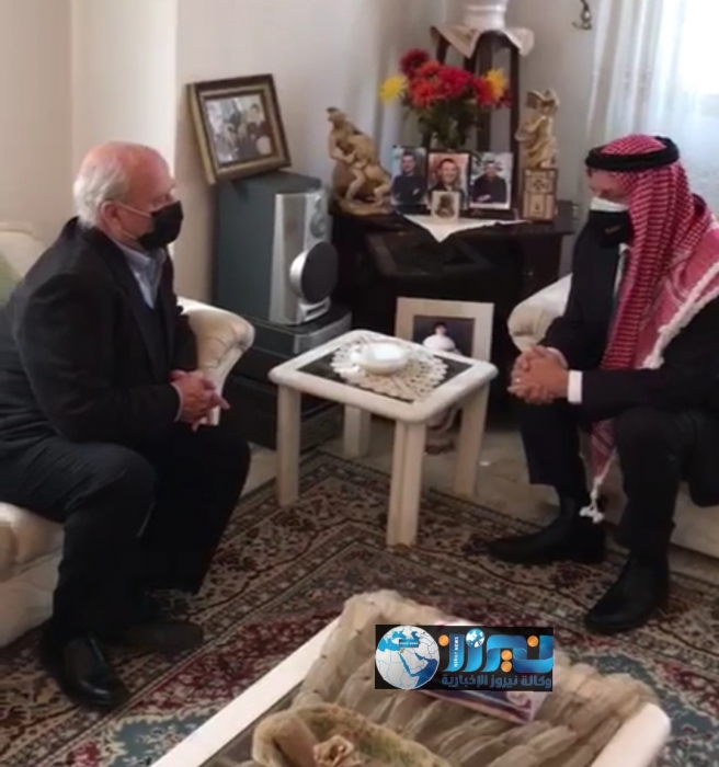 الأمير فيصل يقدم واجب العزاء بضحايا حادثة مستشفى السلط.. فيديو