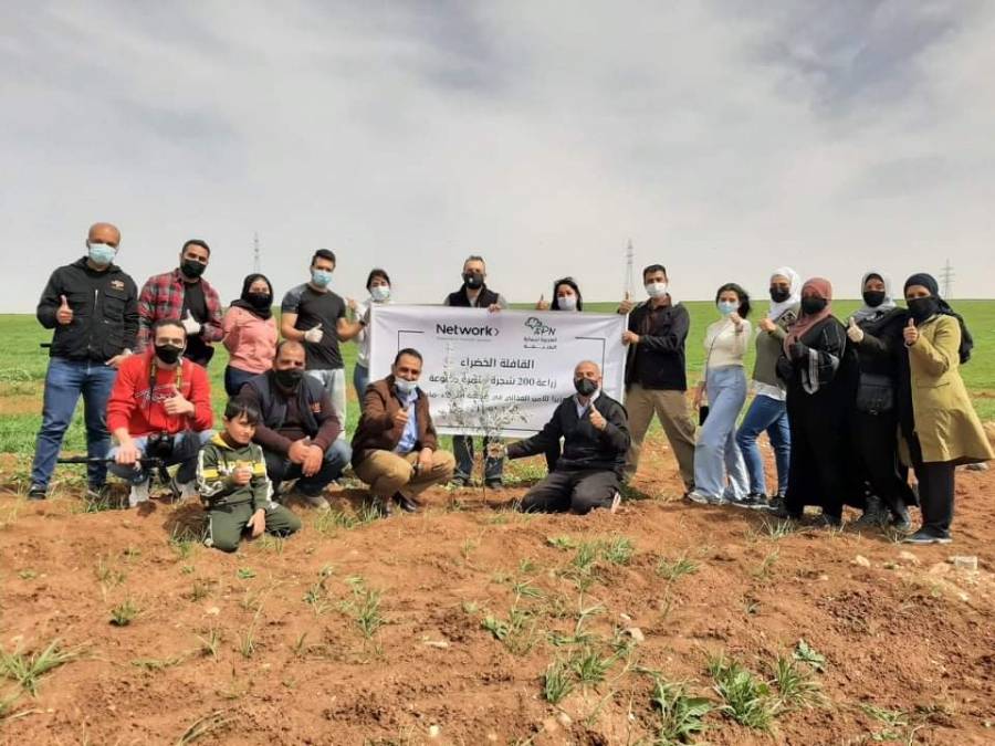 وسط أجواء من البهجة والمشاركة التطوعية.. العربية تزرع 200 شجرة في مادبا بدعم من شركة نتورك انترناشيونال  ...صور