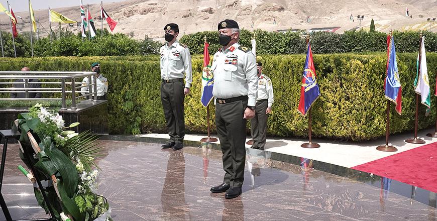 King visits Al Karamah Battle memorial site on its 53rd anniversary