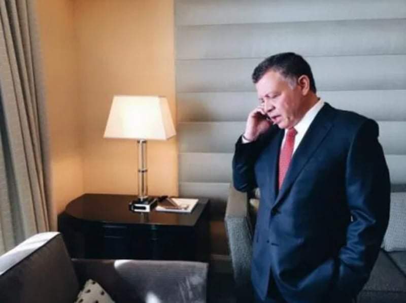 الملك يتلقى اتصالا هاتفيا من الرئيس القبرصي