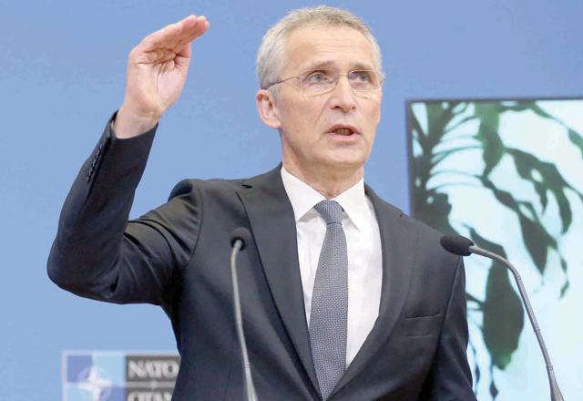 NATO chief says all options open