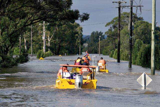 Fire, wind and water: The new normal in a land Down Under