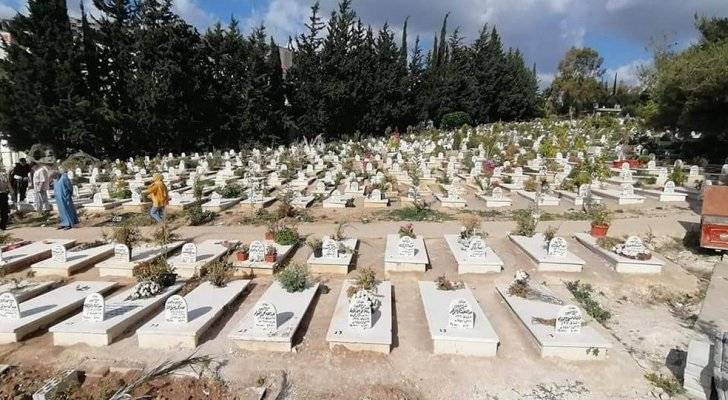 مقبرة سحاب تعاني من ضغط الطلب بعد زيادة وفيات كورونا