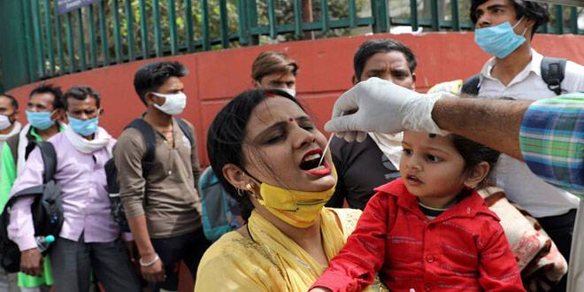 الهند تسجل أعلى عدد من إصابات كورونا في 5 أشهر
