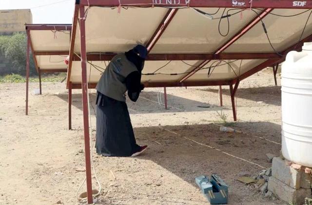 Yemeni women use solar to light up homes, one village at a time