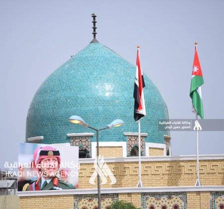 العراق.. المقبرة الملكية تستعد لزيارة جلالة الملك _ صور