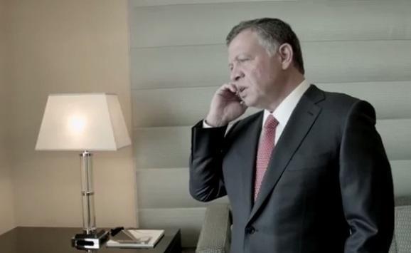 الملك يجري اتصالا مع الكاظمي