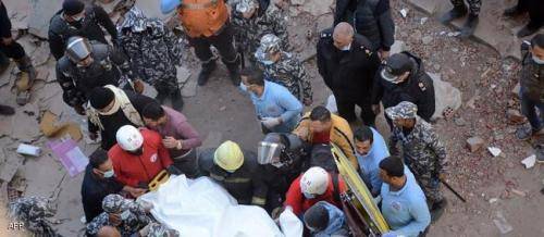 العناية الإلهية تنقذ رضيعا بعمر 6 أشهر وسط أنقاض مبنى جسر السويس