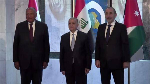 وزراء خارجية الأردن ومصر والعراق يجتمعون في بغداد
