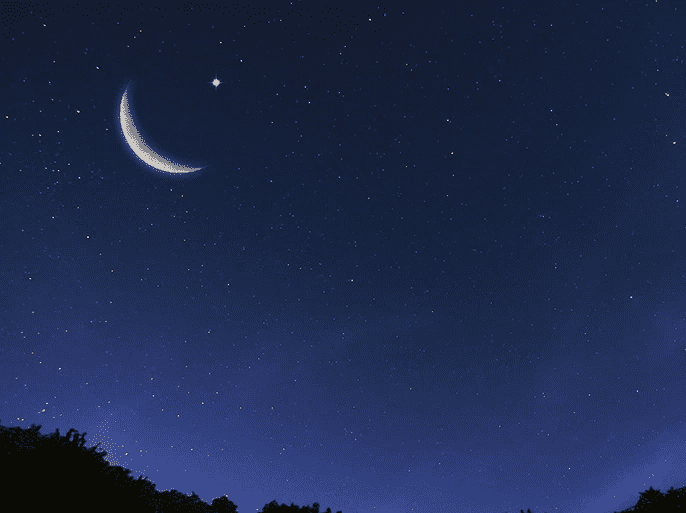 فلكيا: غرة رمضان الثلاثاء 13 نيسان