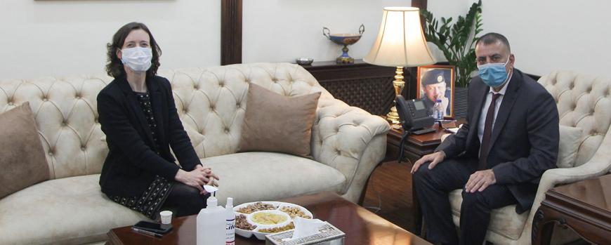 Faraiah, British ambassador talk ties, security cooperation