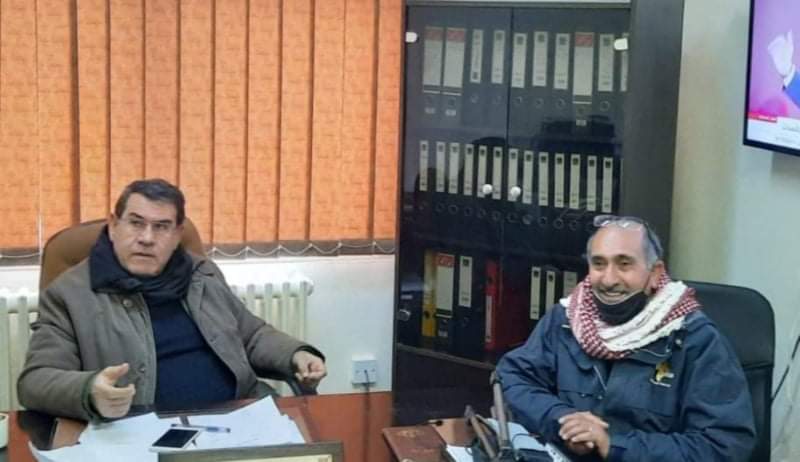 رئيس بلدية شيحان  المجالي يودع زملائه العاملين برسالة