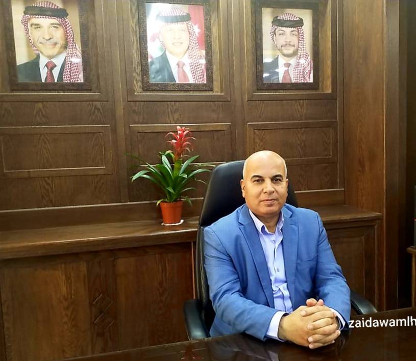 رئيس لجنة بلدية السلط يباشر عمله