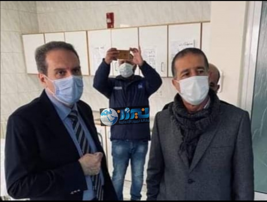 وزير الصحة يتفقد واقع الخدمات الصحية في مستشفى اليرموك الحكومي