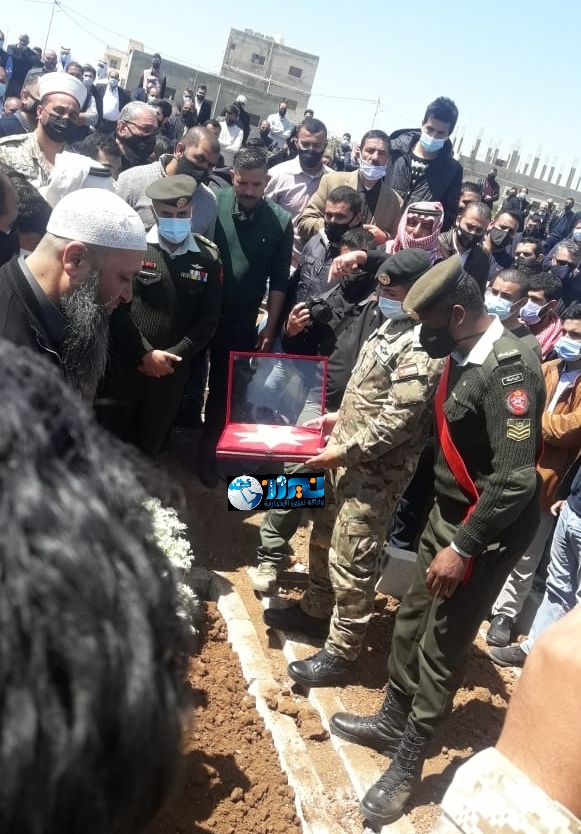 القيادة العامة للقوات المسلحة تشارك بتشييع جثمان العميد الركن الشوابكة