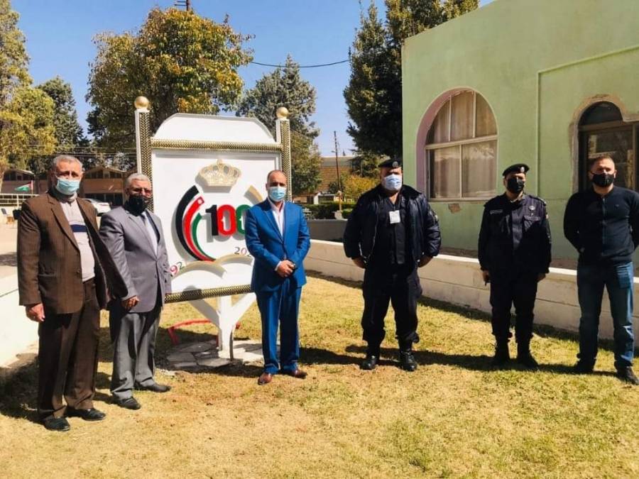 الفواز يفتتح حديقة حديقة مئوية الدولة الأردنية في كلية الشوبك الجامعية