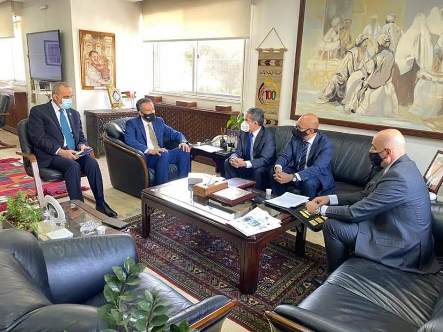 وزير السياحة والآثار يلتقي سفراء المكسيك وجورجيا وقبرص