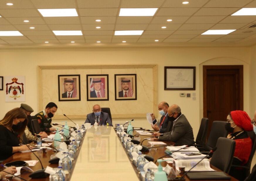 الكسبي وعميش يبحثان التعاون ما بين وزارة الأشغال والخدمات الطبية