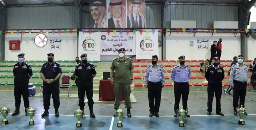 العميد وليد قشحة|| يتوج الفائزين ببطولات مئوية الدولة الاردنية