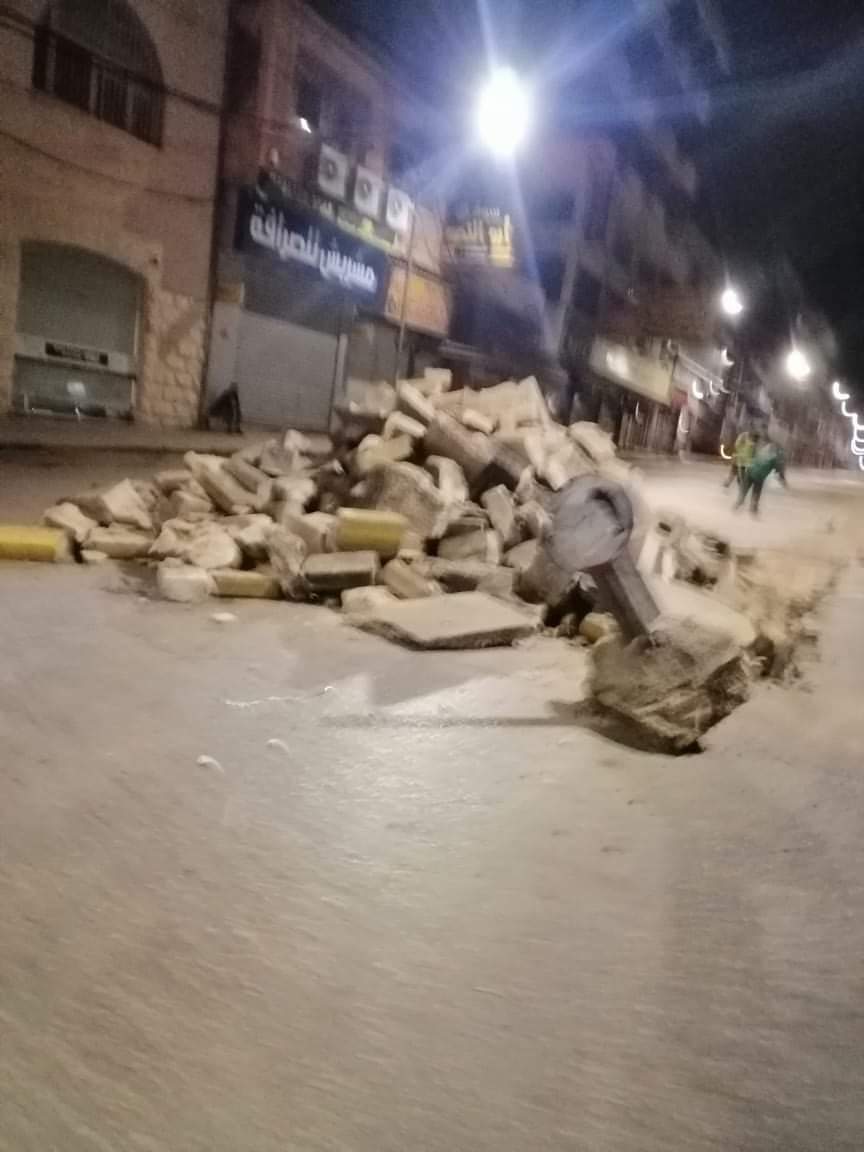عاجل : بالصور .. مفاجئة لمرتادي وسط إربد بعد انتهاء حظر الجمعة