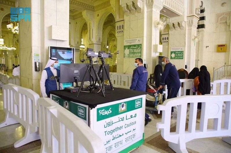 السعودية :70 كاميرا حرارية لرصد حرارة المعتمرين بالمسجد الحرام