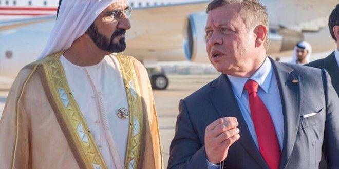 ابن راشد: الأردن عمق عربي صامد بحكمة قيادته والتفاف شعبه