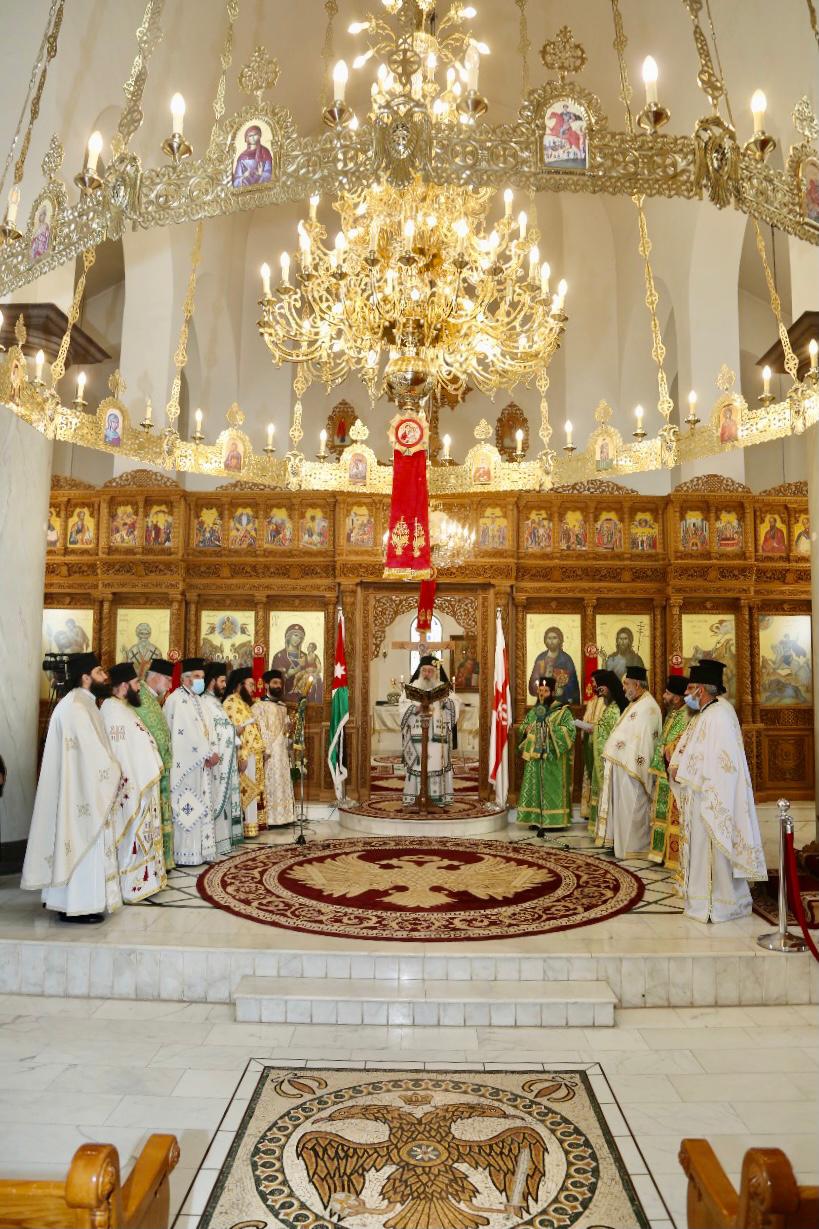 الكنيسة الأرثوذكسية في الأردن تحتفل بمئوية الدولة الأردنية