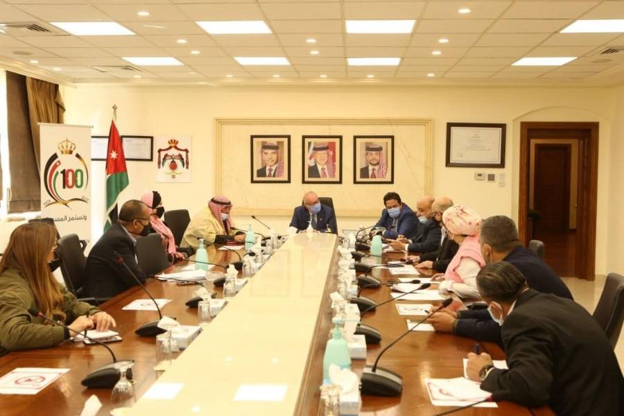 الكسبي يلتقي عدداً من نواب محافظة عجلون